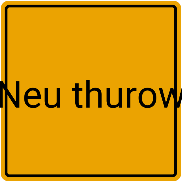 Meldebestätigung Neu Thurow